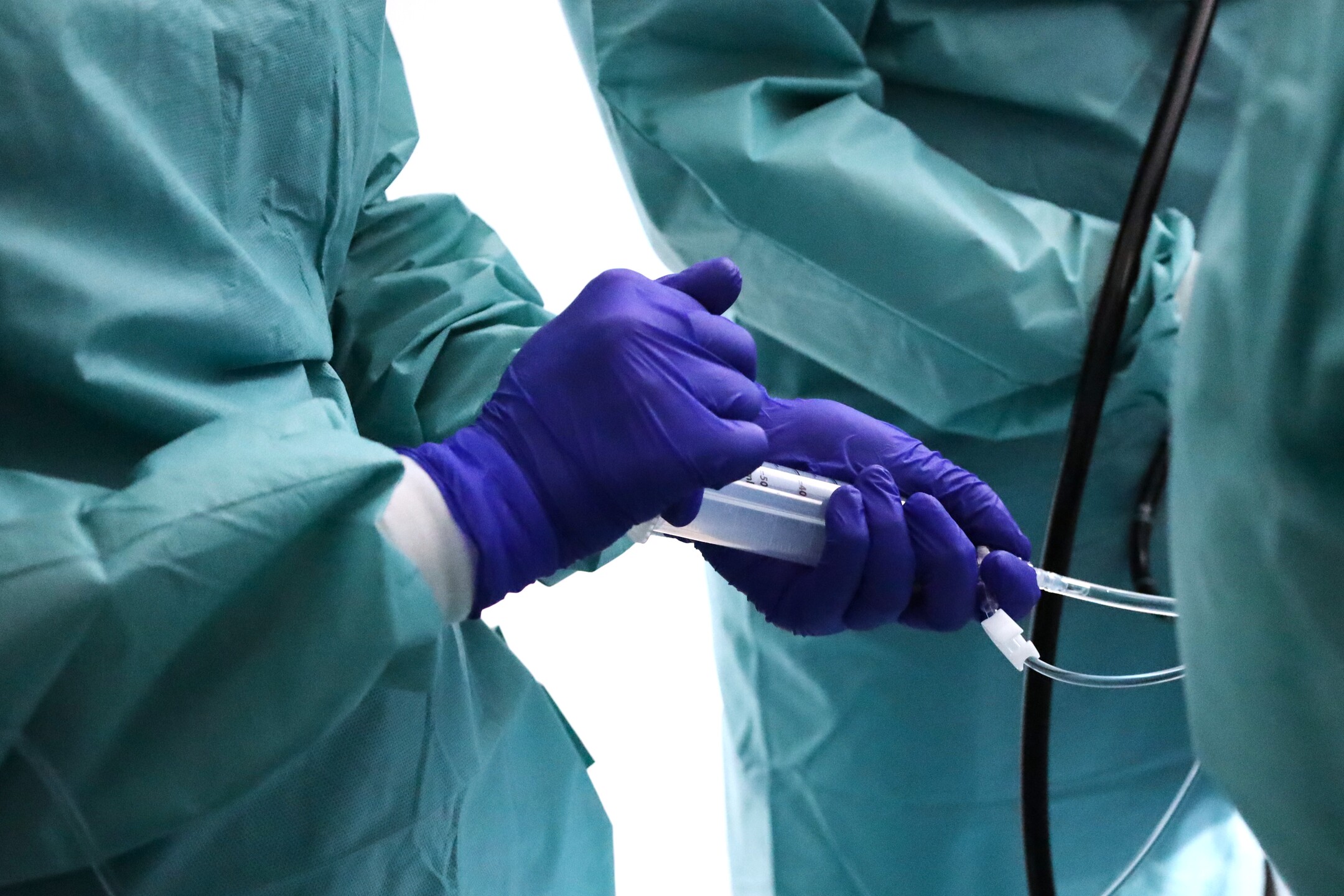 FNsP ZA Žalúdočný balónik vypĺňajú fyziologickým roztokom alebo vzduchom