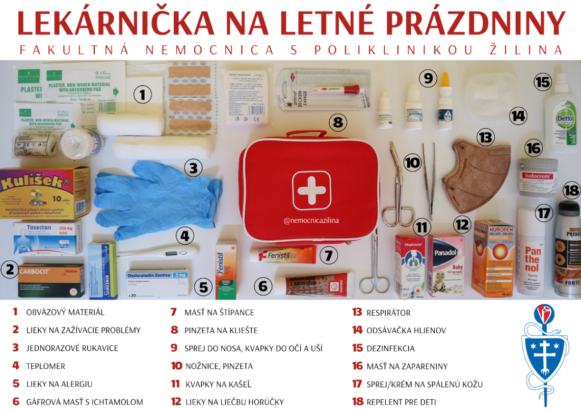 FNsP ZA Lekárnička na letné prázdniny