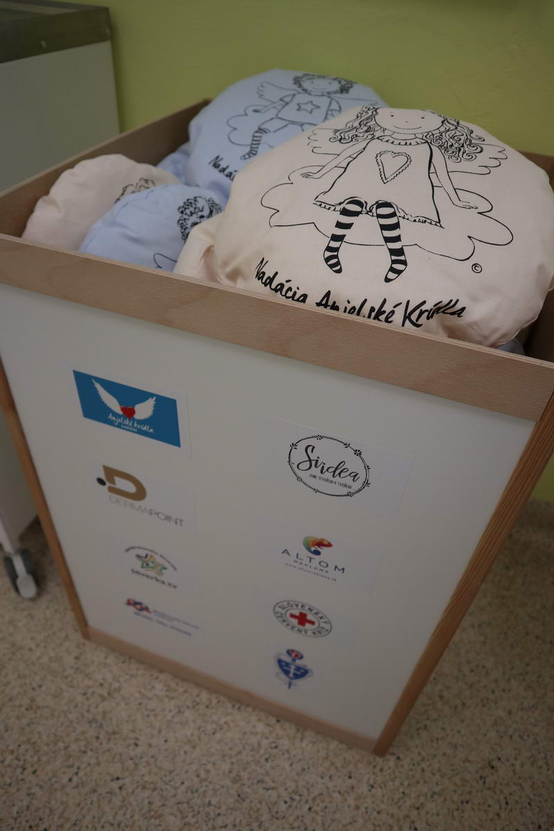 1478 fnsp zanadacia anjelske kridla priniesla do zilinskej nemocnice pilotny projekt pre deti jpg