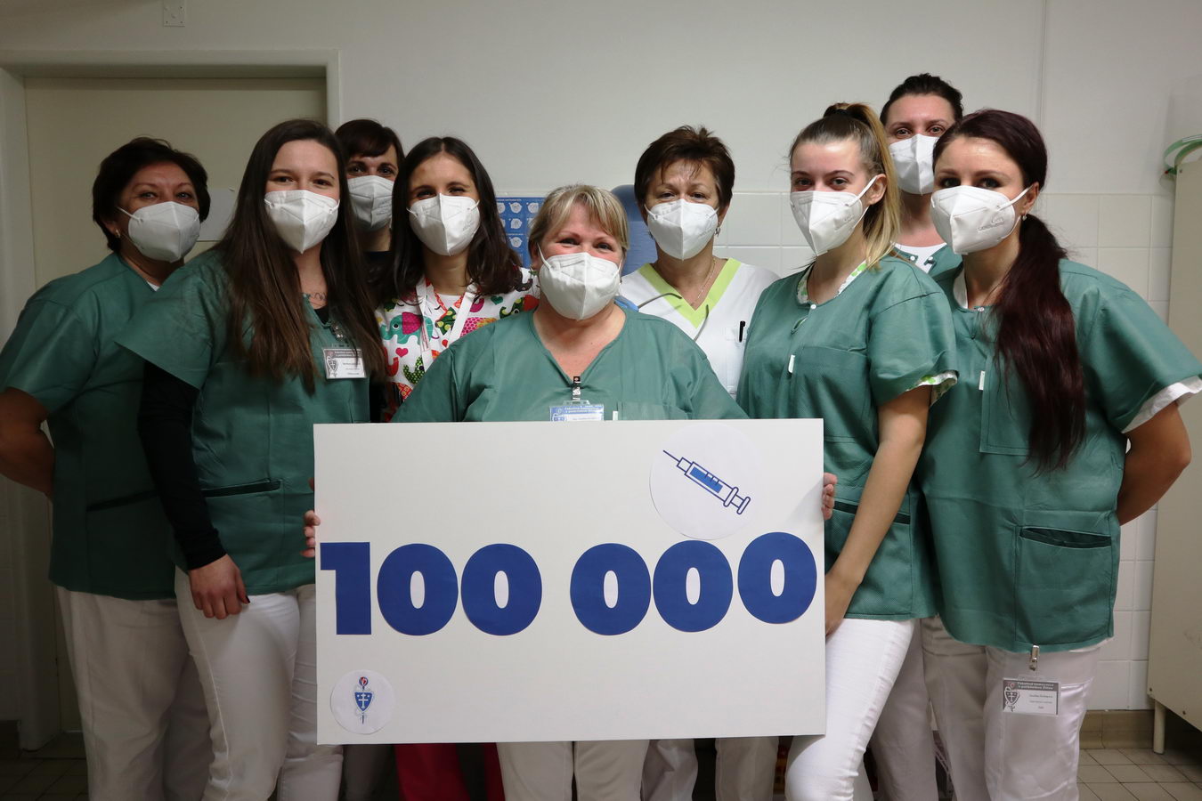2300 fnsp zav zilinskej nemocnici dnes podali 100 000 davku vakciny proti covid 19 jpg