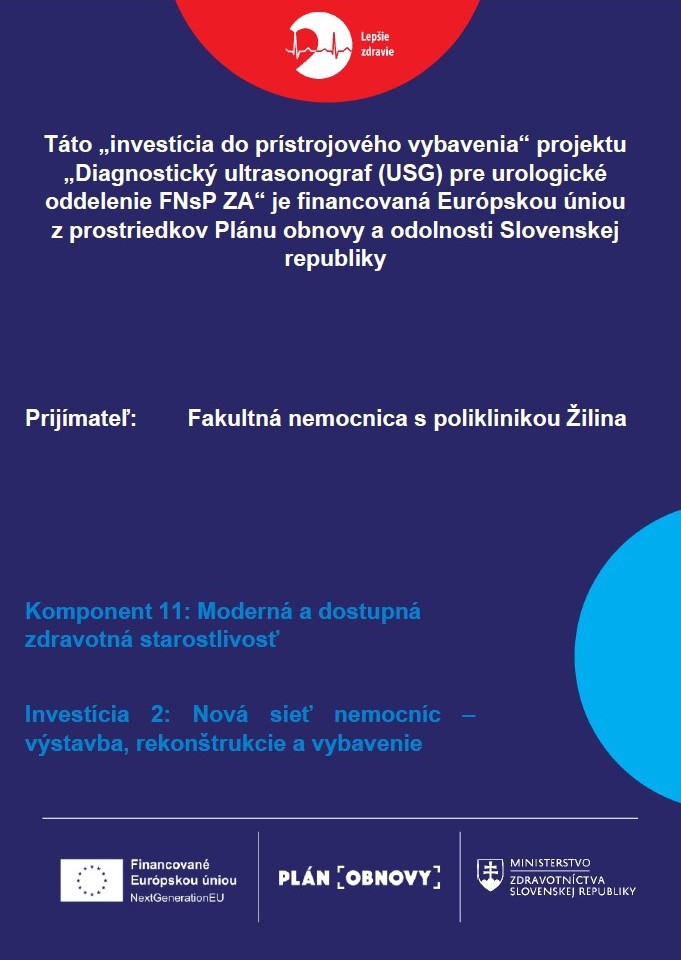 USG pre Urologické oddelenie 1